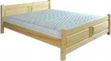 Masivní postel KL-115, 140x200, borovice, výběr moření