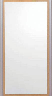 Zrcadlo, buk/stříbrné, LISSI TYP 05