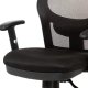 Kancelářská židle KA-Z301 BK, černá