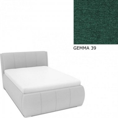 Čalouněná postel AVA EAMON UP 160x200, s úložným prostorem, GEMMA 39