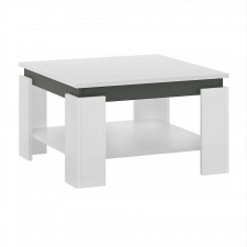 Konferenční stolek LEJSY, bílá/grafit