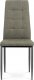 Jídelní židle DCL-397 LAN2, lanýžová látka/kov
