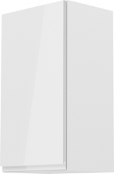 Horní kuchyňská skříňka AURORA G40 levá, bílá lesk
