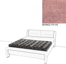 Čalouněná postel AVA CHELLO 180x200, MONOLITH 63