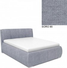 Čalouněná postel AVA EAMON UP 180x200, s úložným prostorem, SORO 90