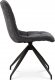 Jídelní židle HC-396 GREY2, šedá látka, ekokůže/kov