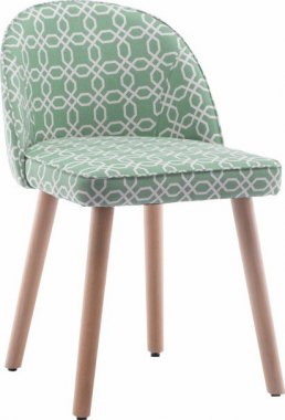 Židle, zelená vzor, LALIMA