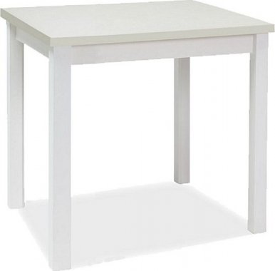 Jídelní stůl ADAM 90x65, bílá mat
