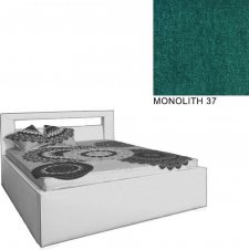 Čalouněná postel AVA LERYN 180x200, s  úložným prostorem, MONOLITH 37