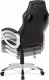 Kancelářská židle KA-V507 GREY, šedá/černá ekokůže