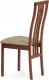Dřevěná jídelní židle BC-2482 TR3, třešeň/potah krémový