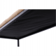 Designová lavice, černý kov / béžová látka 5, VIKAR