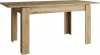 Rozkládací stůl, 132/175x80 cm, dub navarra, DORSI