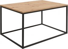 stolek AROZ LAW/100 dub artisan/černý kovový rám