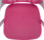 Dětská židle SANAZ TYP 2, růžová/bílý plast