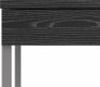 Psací stůl Felix 106 woodgrain černá