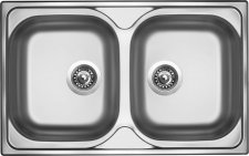 Sinks CLASSIC 800 DUO V 0,6mm matný - STSCLM80050026V