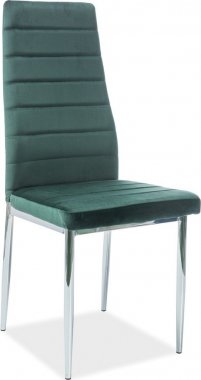 Jídelní židle H-261 VELVET zelená