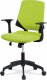 Dětská židle KA-R204 GRN, zelenožlutá látka/černý plast