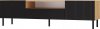 TV stolek Karis 160-L dub artisan/černá