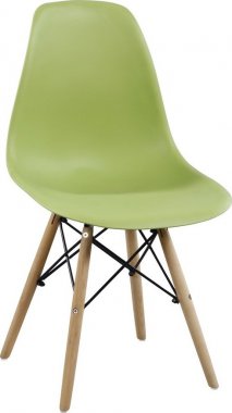 Plastová jídelní židle MODENA II zelená oliva