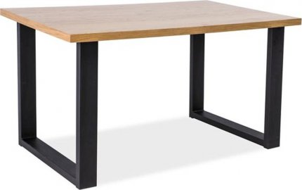 Konferenční stolek UMBERTO B dýha/černý kov