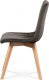 Jídelní židle, šedá sametová látka, masivní bukové nohy v přírodním odstínu CT-616 GREY4