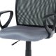 Dětská židle KA-B047 GREY, šedá/černý plast