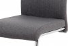 Jídelní židle DCL-450 GREY2, šedá látka, chrom