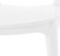 Stohovatelná jídelní židle FEDRA NEW bíla