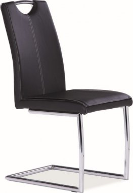 Jídelní čalouněná židle H-414 černá