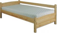 Masivní postel KL-133, 90x200, borovice, výběr moření