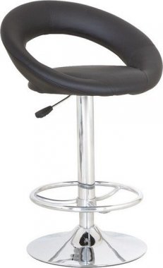 Barová židle KROKUS C-300, charom/černá