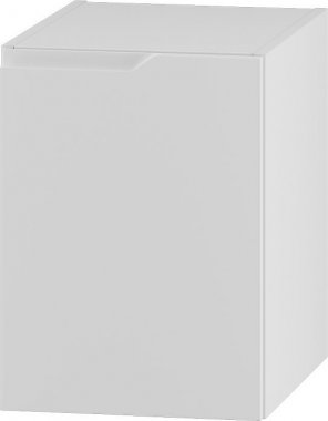 Závěsná koupelnová skříňka NARAN D40P pravá, bílá