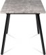Jídelní stůl MDT-2100 BET, beton/černý kov
