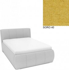 Čalouněná postel AVA EAMON UP s úložný prostorem, 140x200, SORO 40
