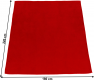 TEMPO-KONDELA DALAT TYP 2, plyšová deka, červená, 180x220 cm