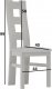 Dřevěná jídelní židle TADEÁŠ bílá/Victoria 20