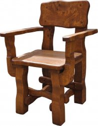 Zahradní židle OM-098 s opěradly, masiv, výběr barev