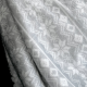Oboustranná beránková deka, šedá/bílá/vzor, 150x200, MARITA