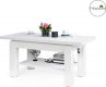 Jídelní/konferenční stůl BRAWO 65x130 barva bílá