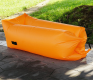 Nafukovací sedací vak/lazy bag LEBAG, oranžová
