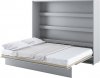 Výklopná postel 160 REBECCA šedá