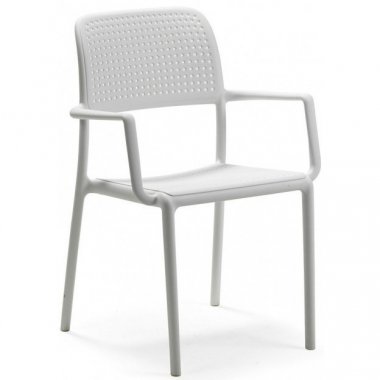 Stohovatelná zahradní židle GARDEN 26028, bílá