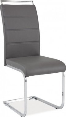 H-441 (H441SZ) jídelní židle eco šedá  (S) (K150-E)