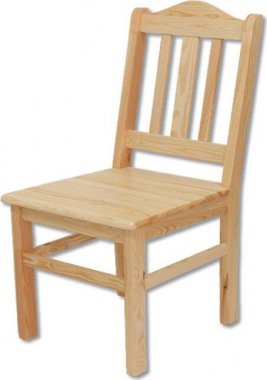 Dřevěná jídelní židle TK-101 borovice