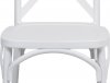 Jídelní židle CT-830 WT, bílá plast