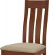 Dřevěná jídelní židle BC-2602 TR3, třešeň/potah béžový