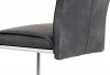 Barová židle BAC-192 GREY, chrom/šedá