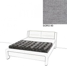 Čalouněná postel AVA CHELLO 160x200, SORO 90